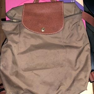 Long champ back bag